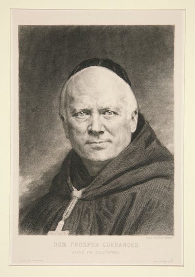 Til Prosper Gueranger av Claude Ferdinand Gaillard