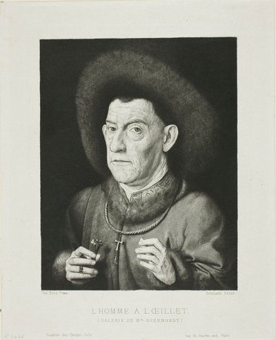 Mannen med det rosa av Claude Ferdinand Gaillard