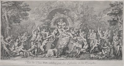 De fire festivalene: Festival of the God Pan av Claude Gillot