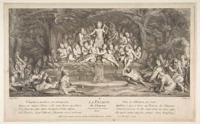 The Passion for Love.n.d. av Claude Gillot