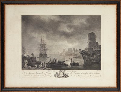 Franske stålgraveringer av Claude Joseph (after) Vernet