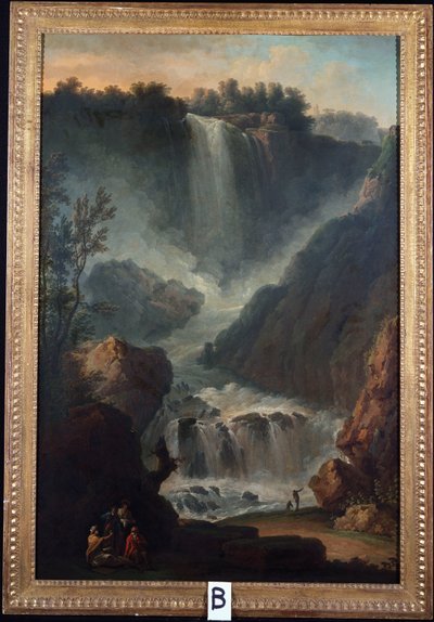 Fallene til Terni av Claude Joseph Vernet