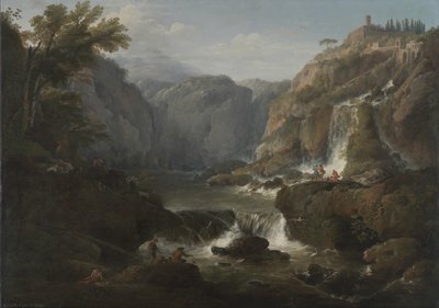 Fossene ved Tivoli, 1737 av Claude Joseph Vernet