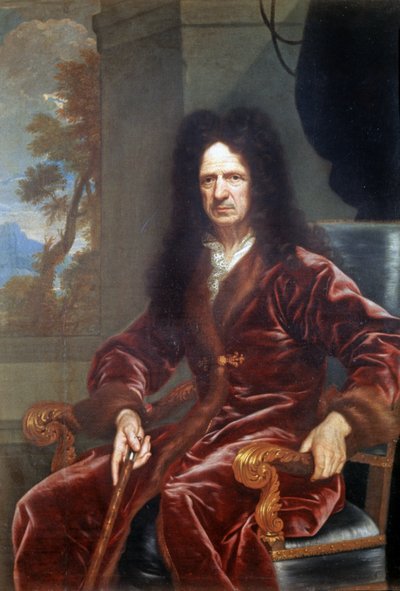 Portrett av Andre Le Notre av Claude Lefebvre