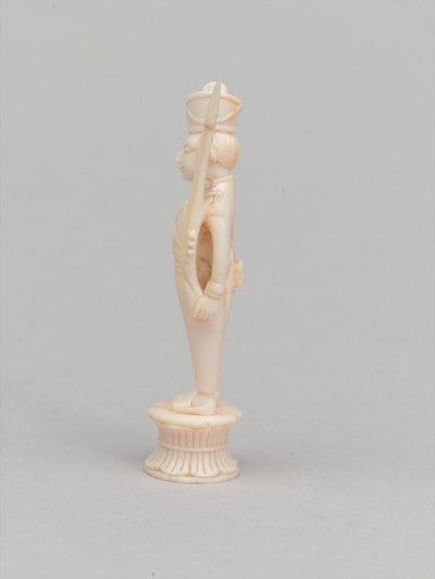 Weißer Bauer, Schachfigur, Indien von Claude  Lorrain