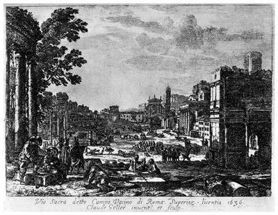 Vacino Field, c1620-1680 1924 av Claude Lorrain