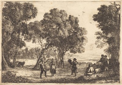 Dans under trærne av Claude Lorrain