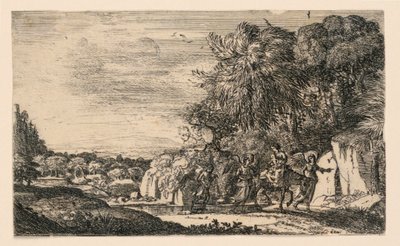 Fly til Egypt av Claude Lorrain