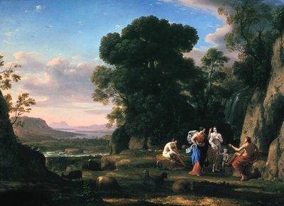 Paris-dommen 1645-1646 av Claude Lorrain