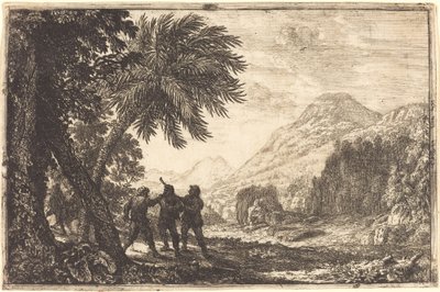 Landskap med Brigands av Claude Lorrain