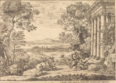 Mercury and Argus (Mercury and Argus) av Claude Lorrain