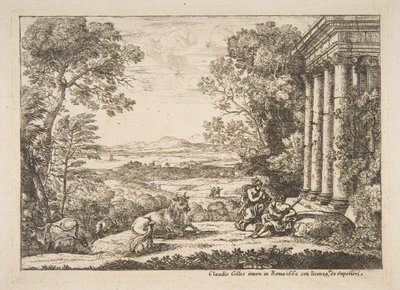 Merkur og Argus, 1662. av Claude Lorrain