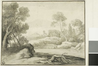 Elvescene av Claude Lorrain