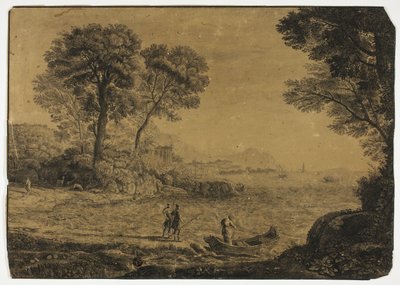 Sjølandskap av Claude Lorrain