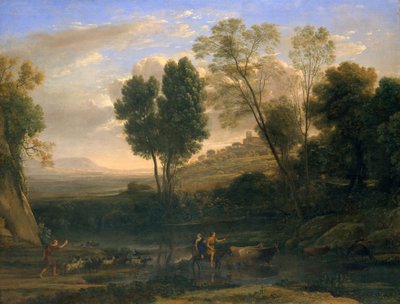 Soloppgang, ca. 1646-47 av Claude Lorrain