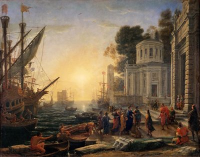 Ilandstigningen av Kleopatra ved Tarsus av Claude Lorrain