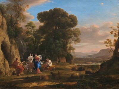 Paris-dommen av Claude Lorrain