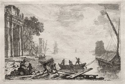 Solnedgangen, 1634. av Claude Lorrain