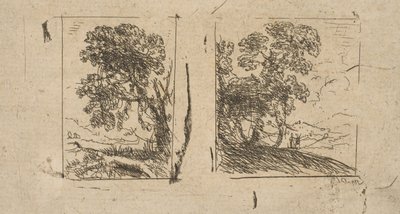 De to landskapene, ca. 1630. av Claude Lorrain