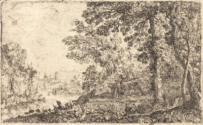 Visjonen (L'apparition) av Claude Lorrain