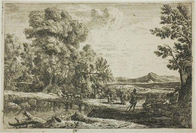 Trebroen (Rebecca og Eliezer) av Claude Lorrain