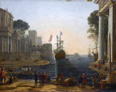 Ulysses returnerer Chryseis til sin far av Claude Lorrain