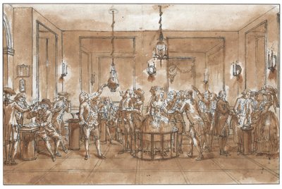 Et magnetisk eksperiment. av Claude Louis Desrais