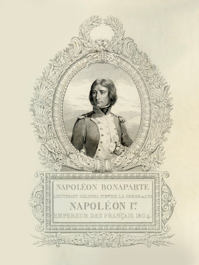 Napoleon Bonaparte, 1804, 1839. av Claude Marie François Dien