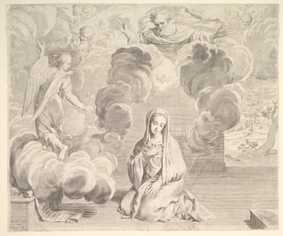 Kunngjøring, 1666. av Claude Mellan