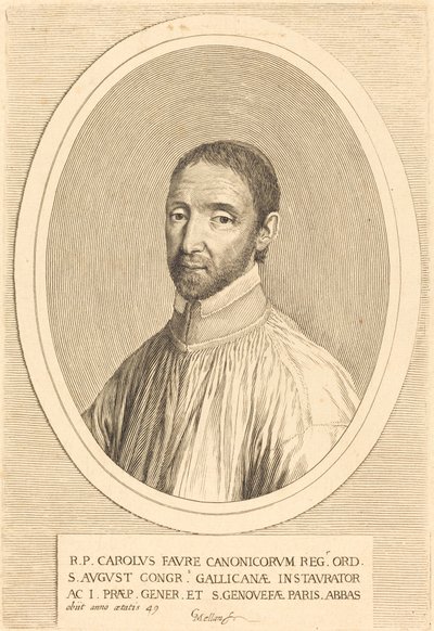 Charles Favre av Claude Mellan