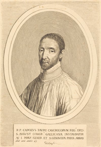 Charles Favre av Claude Mellan