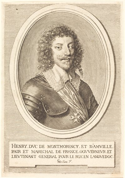 Claude de Lingendes av Claude Mellan
