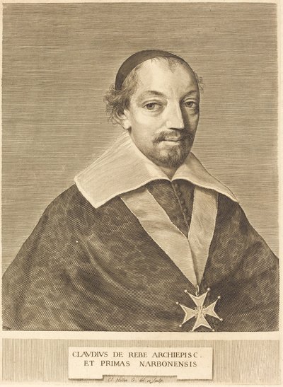 Claude de Rebe av Claude Mellan