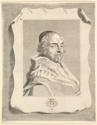 Francois-Théodore de Nesmond, ca. 1661. av Claude Mellan