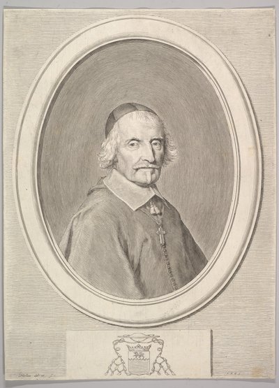 Francois de Villemontee, 1661. av Claude Mellan