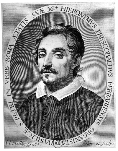 Girolamo Frescobaldi 1583 - 1643 var en musiker fra Ferrara av Claude Mellan