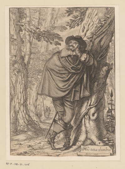 James Howell lent mot et tre Tittelside for: James Howell, Dendrologie (...), 1641 av Claude Mellan