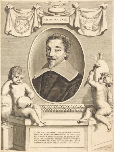 Jean Habert de Monturor av Claude Mellan