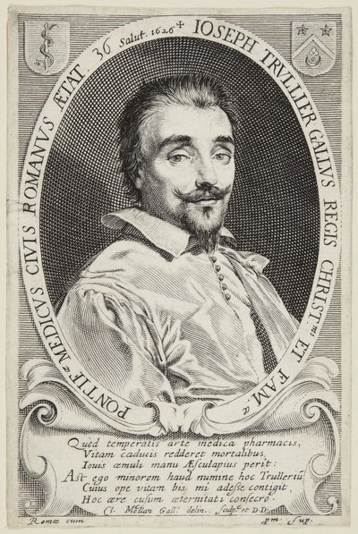Joseph Trullier av Claude Mellan