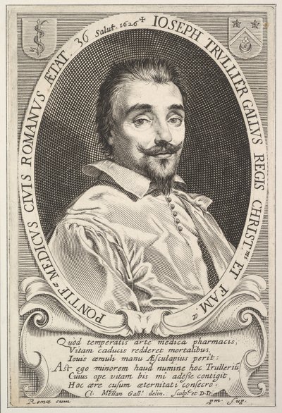Joseph Trullier, 1626. av Claude Mellan