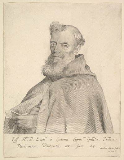 Far Stephen av Cesena, 1674. av Claude Mellan