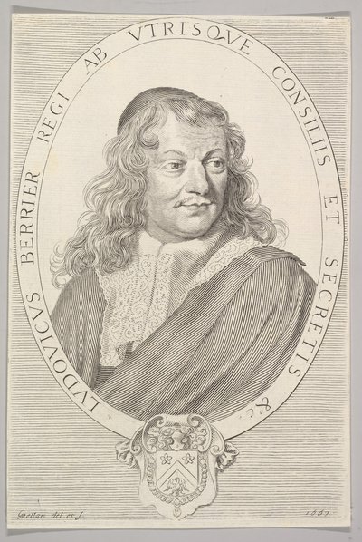 Louis Berryer, 1667. av Claude Mellan