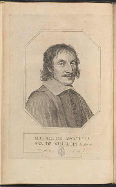 Michael av Marollen av Claude Mellan