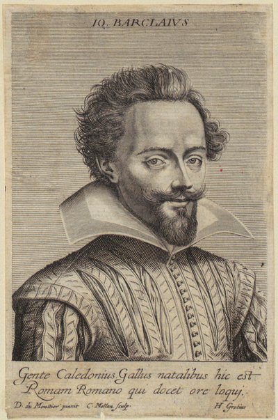 Portrett av Jean Barclay av Claude Mellan