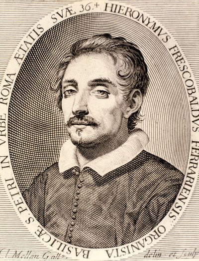 Portrett av Girolamo Frescobaldi (etsing) av Claude Mellan