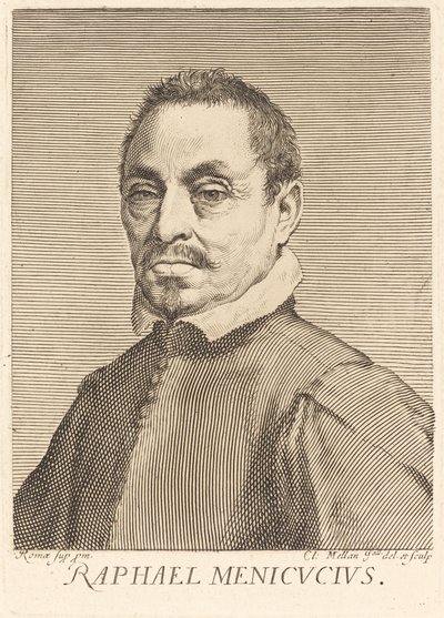 Raffaello Menicucci av Claude Mellan