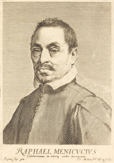 Raffaello Menicucci av Claude Mellan