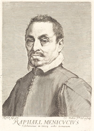 Raffaello Menicucci av Claude Mellan