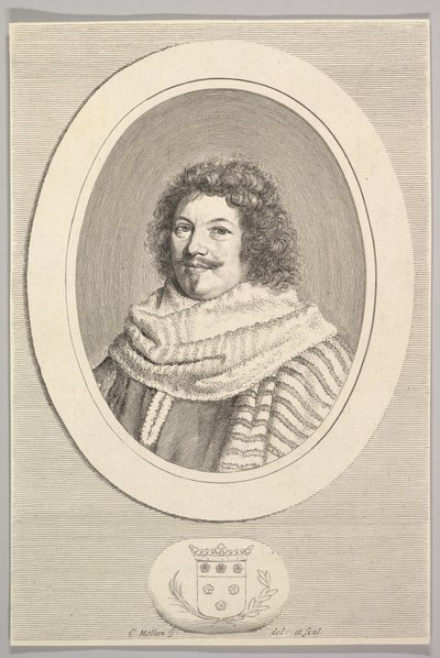 René de Longueil, Marquis de Maisons. av Claude Mellan