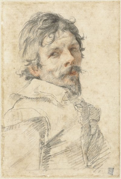 Selvportrett, ca. 1640. av Claude Mellan